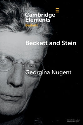 Beckett and Stein Paperback Cambridge University Press