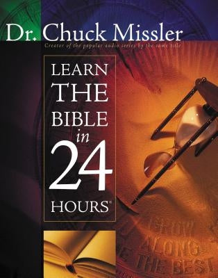 Paperback book titled "Learn the Bible in 24 Hours" by Thomas Nelson, featuring a colorful cover with biblical illustrations.