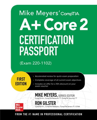 Mike Meyers' Comptia A+ Core 2 Certification Passport (Exam 220-1102) Paperback McGraw-Hill Companies