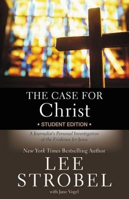Paperback of The Case for Christ Student Edition by Zondervan featuring a cover with religious and investigative-themed artwork.