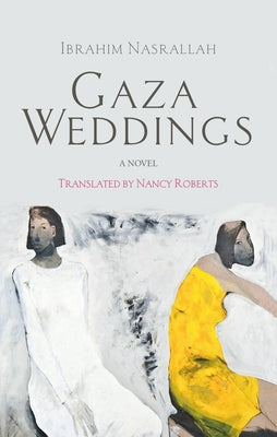 Gaza Weddings paperback book by Hoopoe featuring a colorful cover with traditional wedding imagery and vibrant designs.