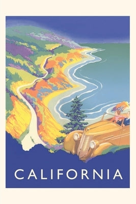 Vintage Journal California Travel Poster Paperback Found Image Press