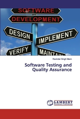 Software Testing and Quality Assurance Paperback LAP Lambert Academic Publishing