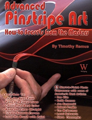 Advanced Pinstripe Art Paperback Wolfgang Publications