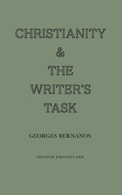 Christianity and the Writer's Task Paperback Wiseblood Books