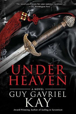 Paperback of "Under Heaven" by Ace Books, featuring the book cover with Asian-inspired artwork and title text.