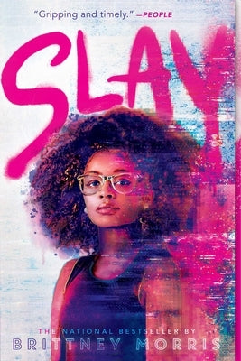 Paperback of "Slay" by Simon & Schuster Books for Young Readers, featuring the book cover with vibrant artwork.