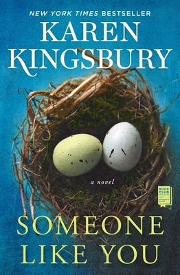 Cover of the paperback novel "Someone Like You" by Atria Books with a dark, moody design featuring a woman on the front.