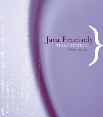 Java Precisely, Third Edition Paperback MIT Press