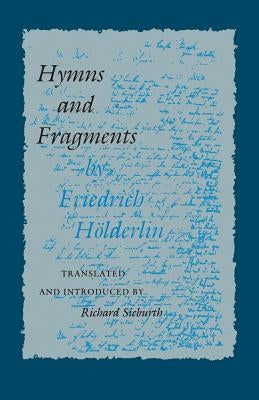 Hymns and Fragments Paperback Princeton University Press