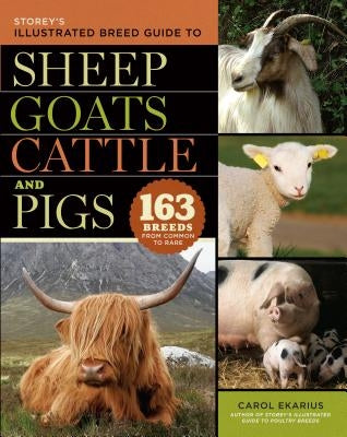 Storey's Illustrated Breed Guide to Sheep, Goats, Cattle and Pigs: 163 Breeds from Common to Rare Paperback Storey Publishing