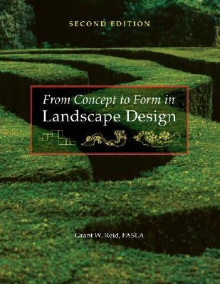 From Concept to Form in Landscape Design Paperback Wiley