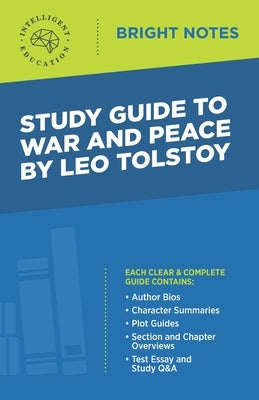 Study Guide to War and Peace by Leo Tolstoy Paperback Dexterity