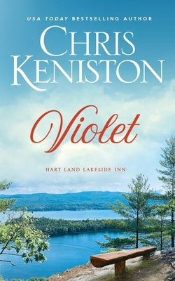 Violet paperback book by Indie House Publishing with a purple cover, displayed open with pages visible.