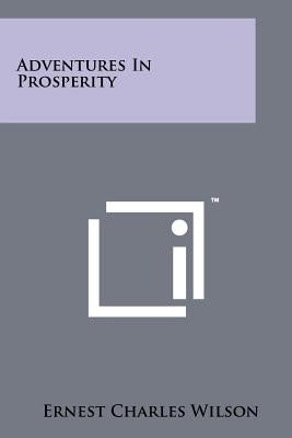 Adventures in Prosperity Paperback Literary Licensing, LLC