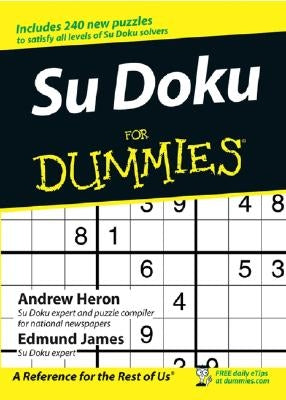 Su Doku for Dummies Paperback For Dummies
