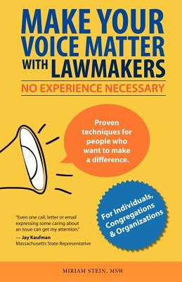Make Your Voice Matter with Lawmakers: No Experience Necessary Paperback Another Look Publications
