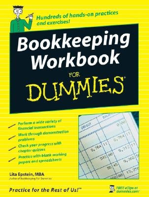 Bookkeeping Workbook for Dummies Paperback For Dummies