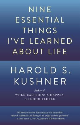 Nine Essential Things I've Learned about Life Paperback Anchor Books
