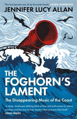 Paperback copy of The Foghorn’s Lament by White Rabbit, showing the book cover with coastal-themed artwork.