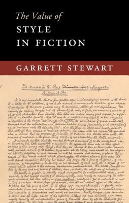 Paperback book titled "The Value of Style in Fiction" by Cambridge University Press, showing the cover with text and design elements.