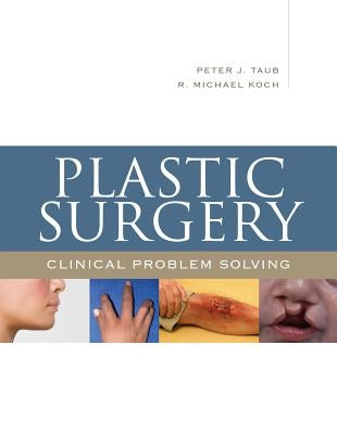 Paperback book titled "Plastic Surgery: Clinical Problem Solving" by McGraw Hill Medical, with a cover featuring medical illustrations.