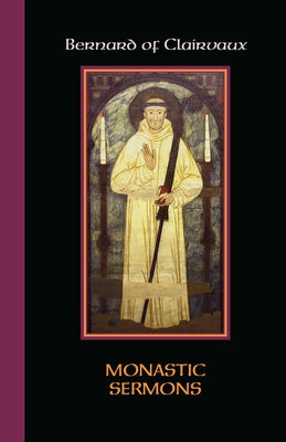 Paperback of Monastic Sermons: Volume 68 by Liturgical Press, featuring a cover with religious text and artwork.