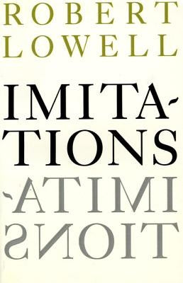 Imitations Paperback Farrar, Straus and Giroux