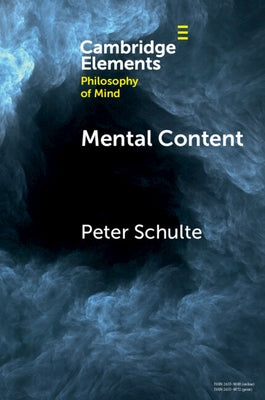 Mental Content Paperback Cambridge University Press