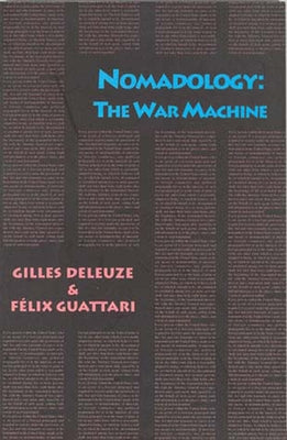 Nomadology: The War Machine Paperback Semiotext(e)