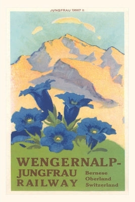Vintage Journal Jungfrau, Swiss Alps Paperback Found Image Press