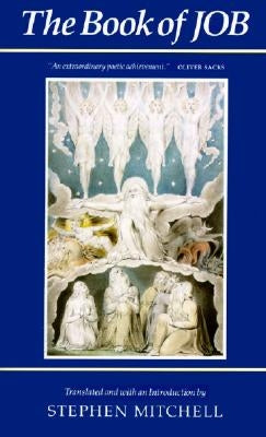 Cover of The Book of Job by Harper Perennial, featuring classic artwork and title text on a hardcover book.