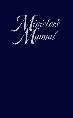 Minister's Manual 1998 Paperback Herald Press (VA)