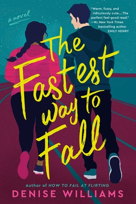 Paperback of "The Fastest Way to Fall" by Berkley Books, featuring the book cover with title text and design elements.