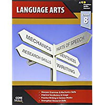 Core Skills Language Arts Workbook Grade 8 Paperback Steck Vaughn School Supply