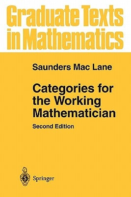 Categories for the Working Mathematician Paperback Springer
