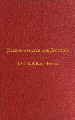 Reconnaissance and Scouting Paperback Createspace Independent Publishing Platform