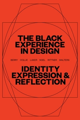 Paperback book titled "The Black Experience in Design: Identity, Expression & Reflection" by Allworth, featuring a black cover design.