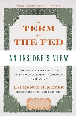 A Term at the Fed: An Insider's View Paperback Harper Business