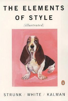 Paperback copy of The Elements of Style by Penguin Books featuring a simple cover with the title and author’s name.