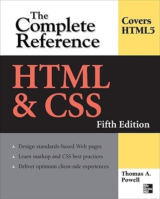 HTML & Css: The Complete Reference, Fifth Edition Paperback McGraw-Hill Companies