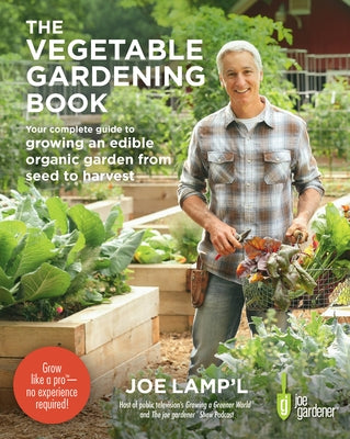 Paperback of The Vegetable Gardening Book by Cool Springs Press showing a colorful cover with vegetables and gardening tools.