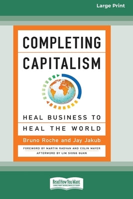 Paperback of Completing Capitalism by ReadHowYouWant with large print text on the cover, focused on the book's title and design.