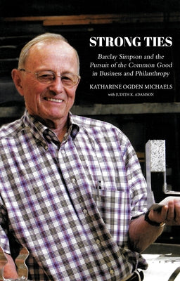 Paperback of Strong Ties Revised Edition by Barclay Simpson, showing the book cover with title and author details.