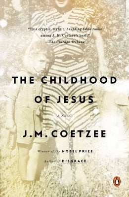 Paperback copy of "The Childhood of Jesus" by Penguin Books, featuring the book cover with title and author details.