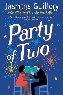 Paperback of "Party of Two" by Berkley Books, featuring the book cover with title and author text visible.