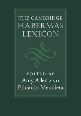 The Cambridge Habermas Lexicon Paperback Cambridge University Press