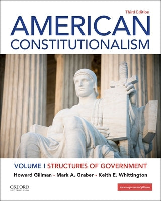 Paperback book titled "American Constitutionalism: Volume I" by Oxford University Press, USA, showing the cover with text and design.