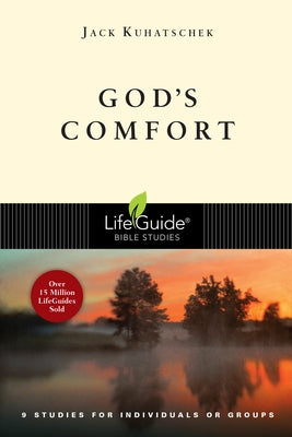 Paperback copy of God's Comfort Bible Study book by IVP Bible Studies with a soft cover and printed title on the front.