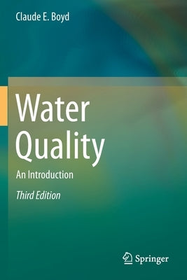 Water Quality: An Introduction Paperback Springer